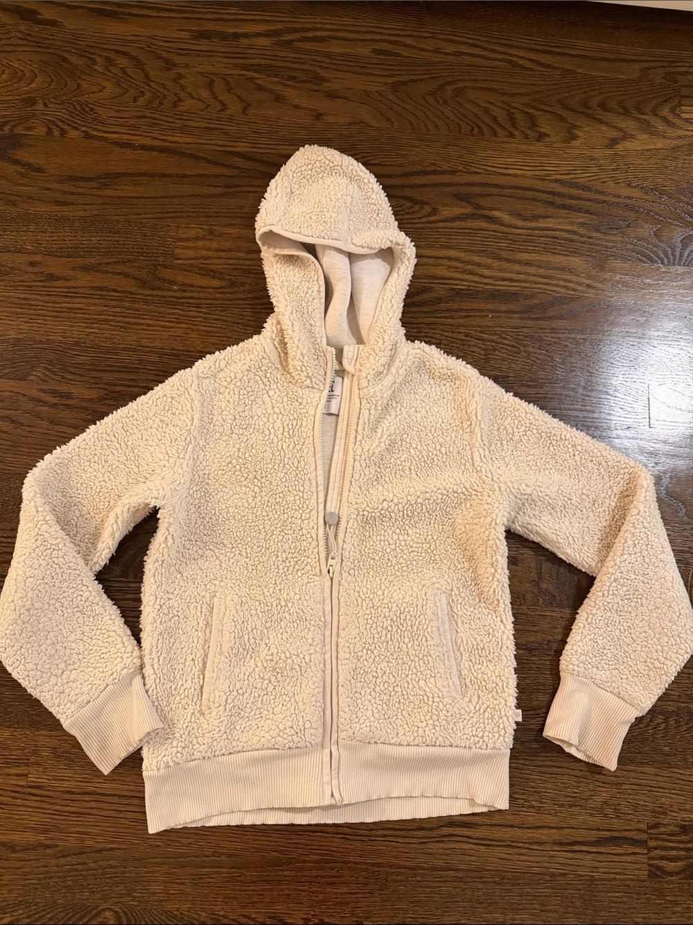 Athleta Kids Sherpa Hooded Zip Jacket